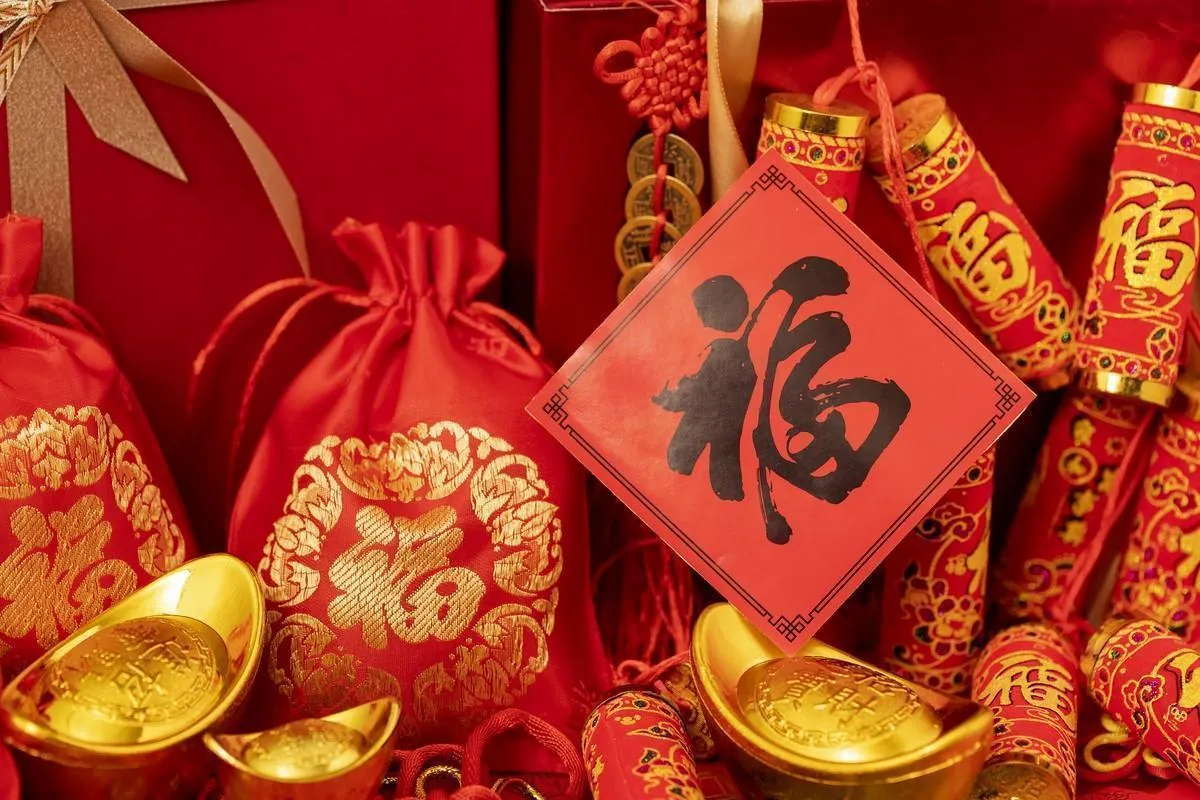 Chinese New Year celebration in China